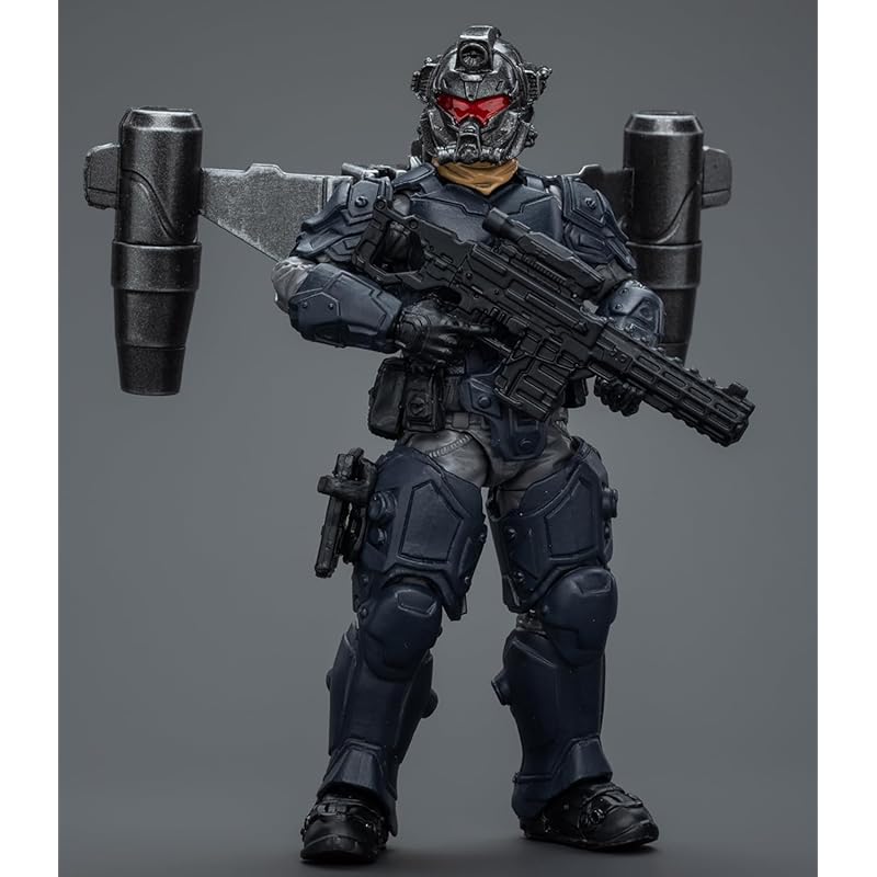 HiPlay JOYTOY 1/18 Hardcore Coldplay Army Builder Promotion Pack Figure 26 -Jetpack Mercenary JT1729 action figure Painted Finished product Made of