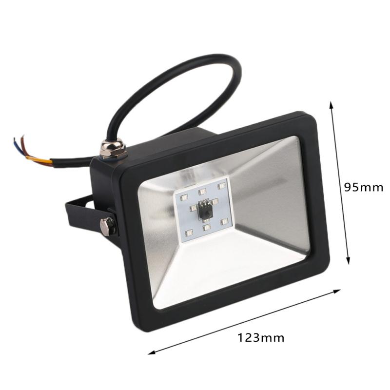 10w/ 20w/ 30w RGB Flood  Light Ultra-thin Waterproof Colorful Floodlights Portable Outdoor Camping