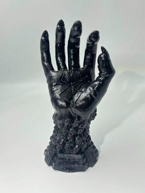 

Creativity Demon s Berserk Divine Hand Statue - Gothic Halloween Decor, Anime Horror Collectible Resin Art with Bone Details han