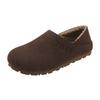 All-inclusive bequeme Schuhe, Damen Herbst- und Winter-Samt-Doudou-Schuhe, neue Retro-Slipper zum Reinschlüpfen, zwei Baumwollschuhe