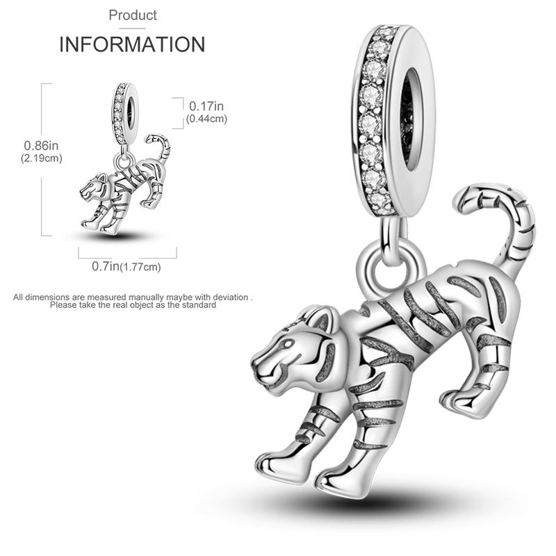 Elk Dinosaur Luminous Firefly Dangle Charm Flower Beads Sale Copper Fit Bangle Bracelet Diy Jewelry Charms