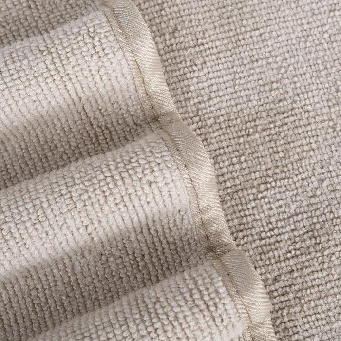 Draps de bain - POLYTE - Microfibres Premium - 2 pièces - Beige - 88,9 x 177,8 cm