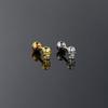 Hot Selling Helix Piercing Insect Skull Earring Women Trend Sliver Gold Color Zircon Tragus Bone Stud Ear Ring Body Chic Jewelry