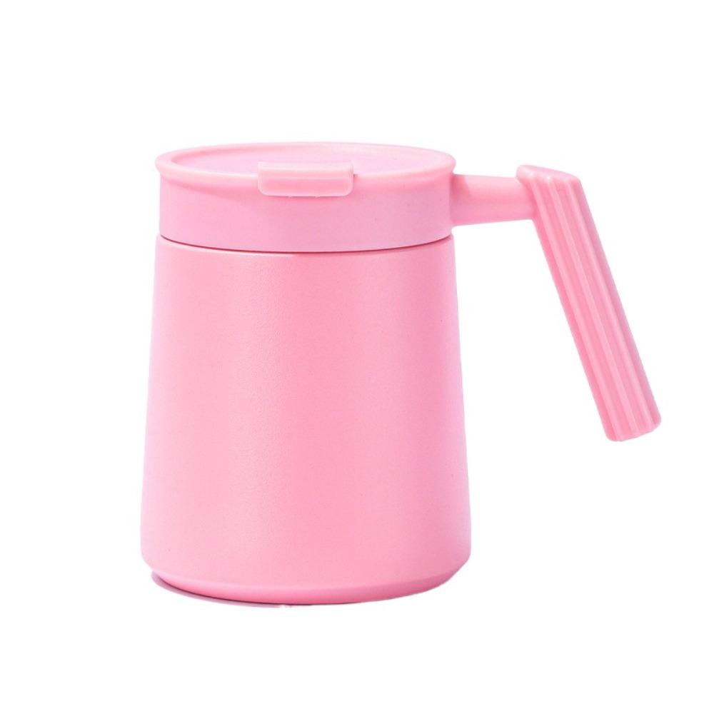 Leakproof Insulated Coffee Mug Simple Vacuum Flask Household Stainless Steel Cup Office/School