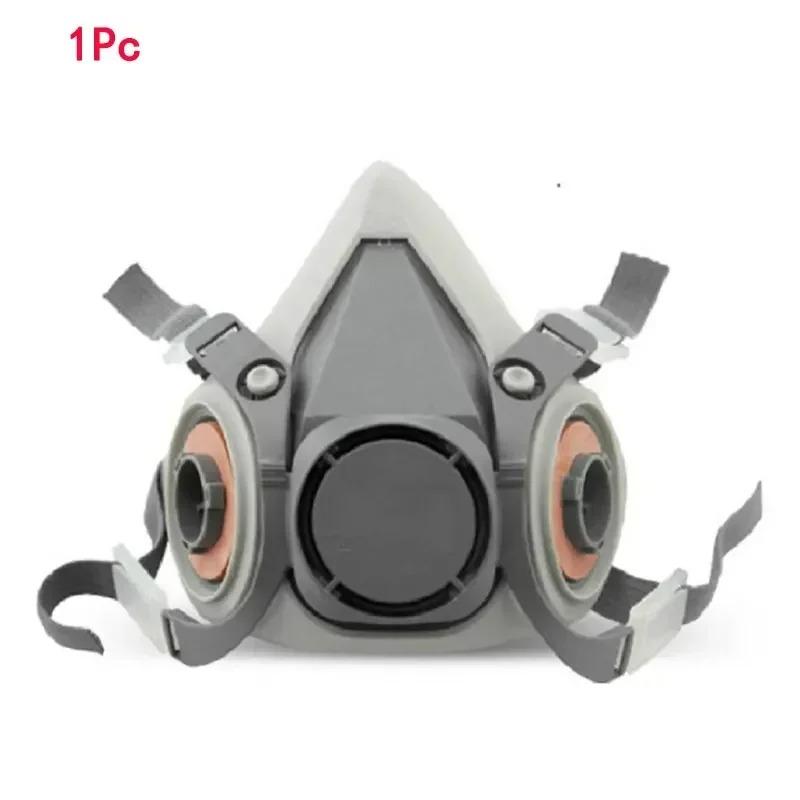 3M 6200 Compatible Half Face Respirator Body Fit 6001/6002/6004 Filters Industrial Spray Paint Dustproof Gas Mask