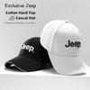1PC For Jeep Car Emblem Embroidery Snapback Baseball Cap Spring And Autumn Outdoor Breathable Adjustable Casual Hat Sunscreen Ha