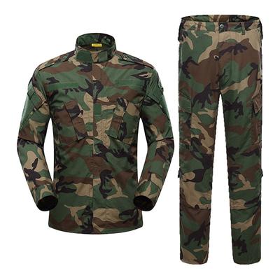Suit Men's Long Sleeve Camouflage Outdoor Training Suit Windproof Tactical Suit