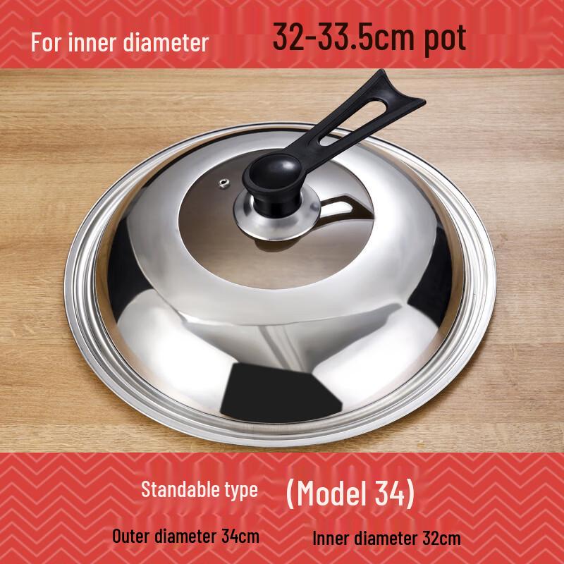 Zhaoran Stainless Steel Universal Transparent Glass Wok Lid
