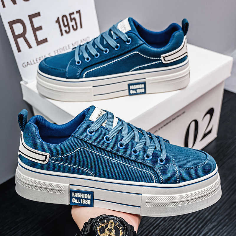 Round Tip Massive Men's Vulcanized Sneakers Woven Sports Shoes For Men Brand Snearkers For Man From China Cute