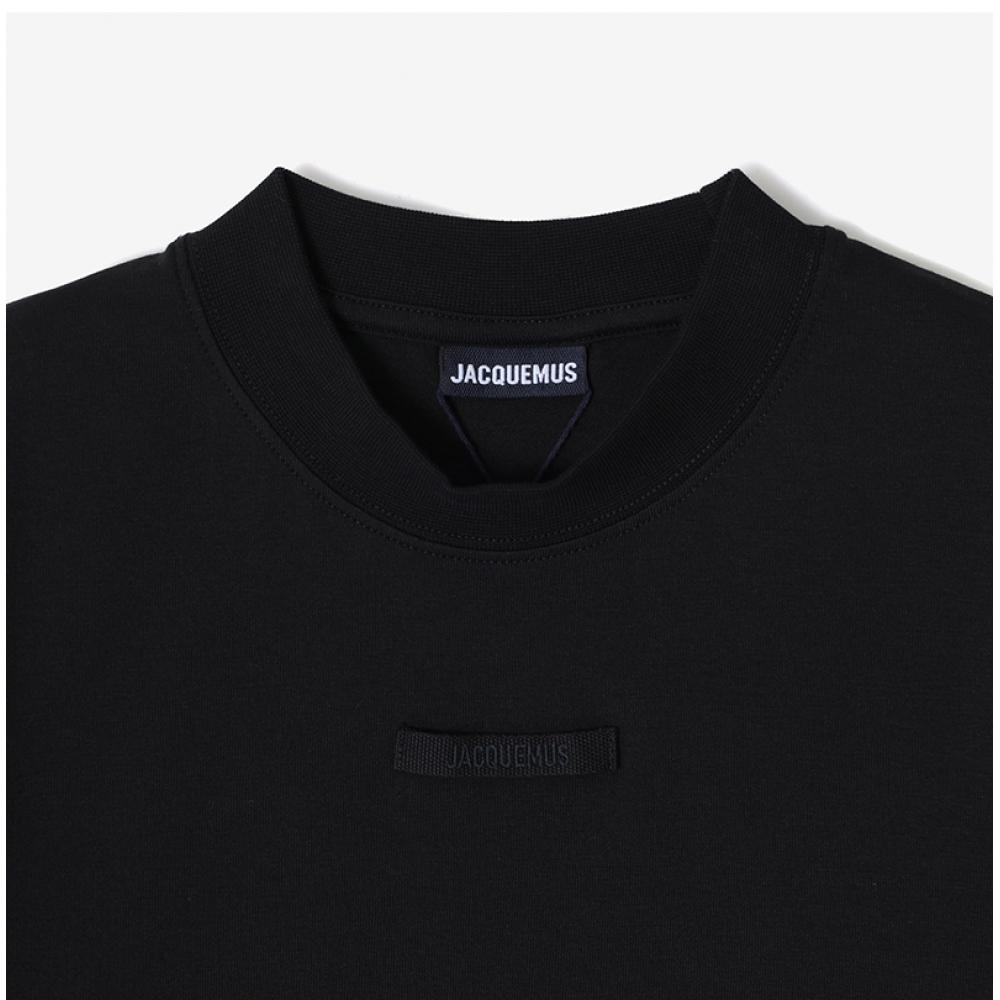 JacquemuS 241jS155 2031 990 Le GloSS Grain groSGrain Logo Women S Long SLeeve Tee