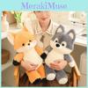 Forest Run Little Fox Plush Toy Cute Lamb Husky Rabbit Wolf Doll Children Gift