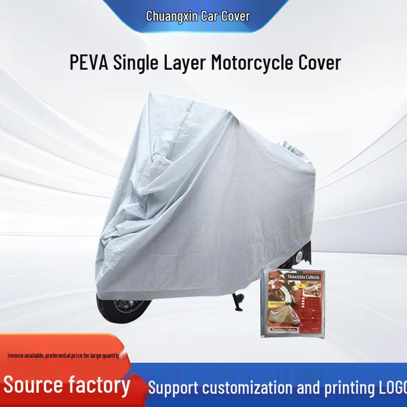PEVA Disposable Dustproof & Rainproof Cover for Cars, Motorcycles, and Bicycles E18 S