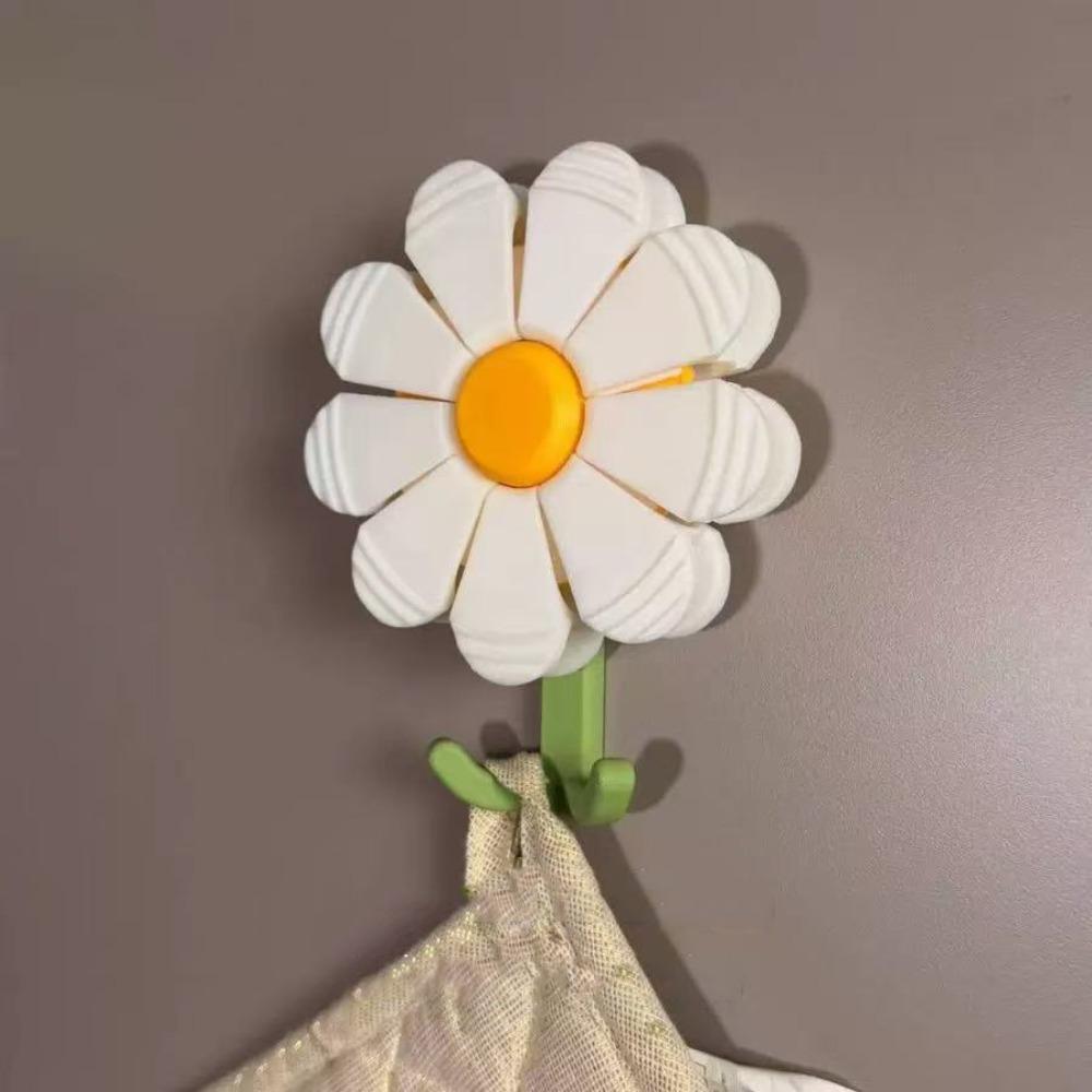 

Plastic Petal-Shaped Clips 3D Refrigerator Magnets Creative Kitchen Storage Clips Pantry Organizer білий