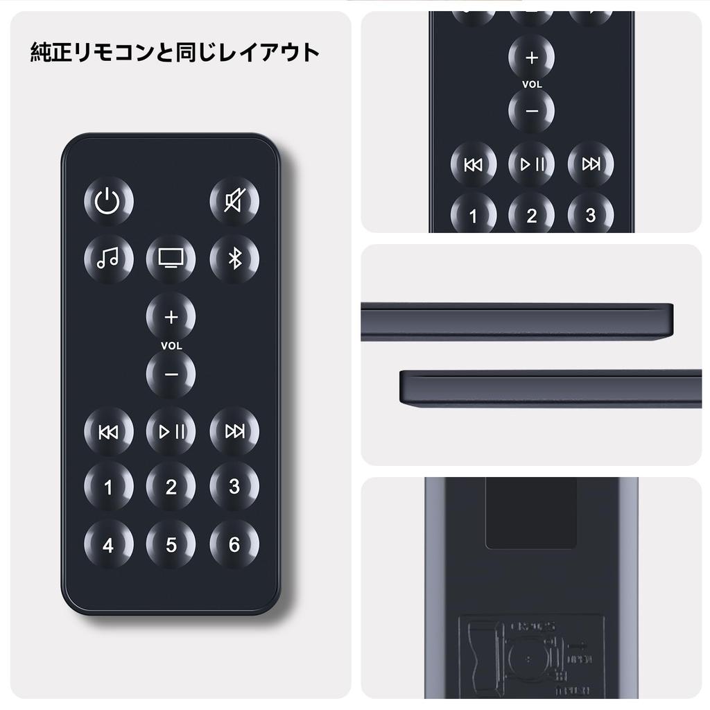 Replacement Remote Control for Bose Smart Soundbar 900/500 Soundbar Systems
