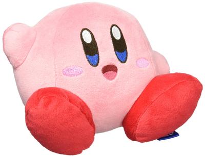 Sanei Boeki Kirby der Sterne ALL STAR COLLECTION Kirby (S) Sitzendes B13 x T10 x H10cm Plüschtier KP16