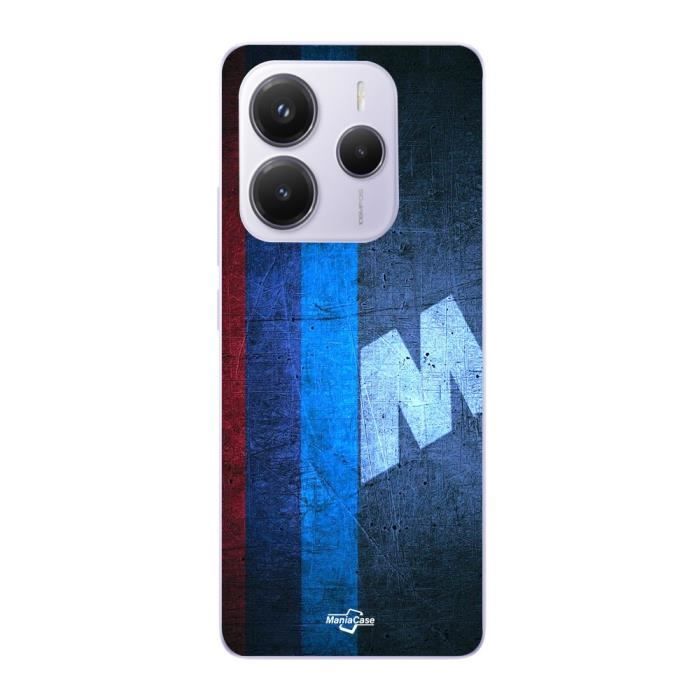 Coque - Xiaomi - Redmi Note 14 5G - Bmw M Vintage - Souple - Noir