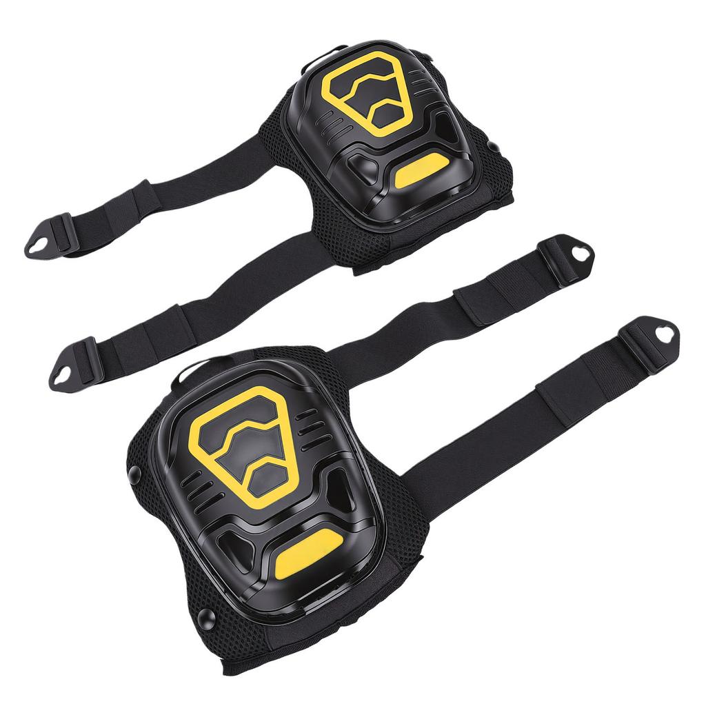 1 Pair Work Knee Pads Soft Foam Gel Cushioned Men Knee Guards for Construction Gardening Welding Tasks