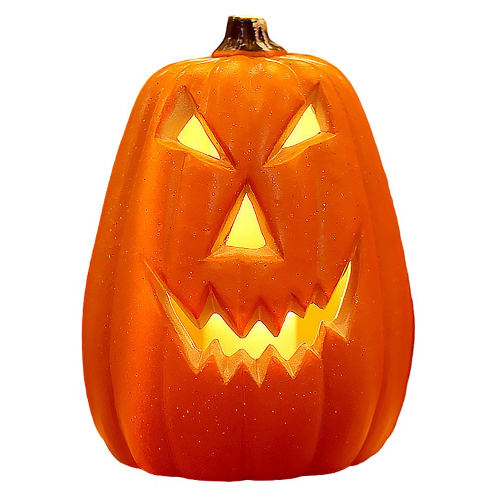 

Halloween Glowing Pumpkin Spooky LED Scene Layout Light Up Pumpkin for Halloween Pumpkins Decor Party Favor Gifts