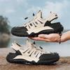 Hole shoes men's outdoor fashion breathable casual shoes young and young one-pedal soft-soled comfortable men's shoes