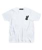 ESCAPEFROM Denim Bunny Logo T-Shirt White