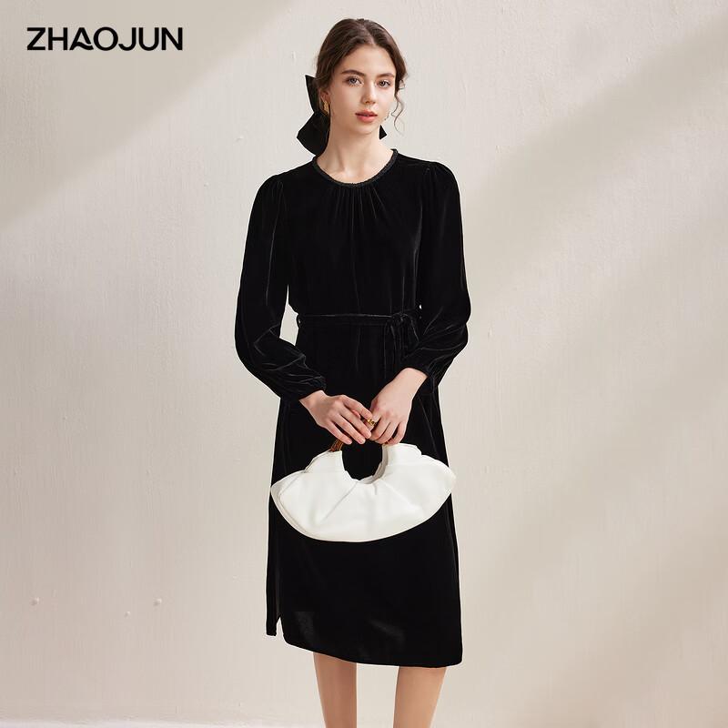 Zhaojun Spring/Summer Round Neck Midi Dress