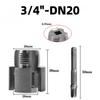 Obcinak do gwintów rur hydraulicznych Narzędzie do naprawy gwintów rur 1/2",3/4"