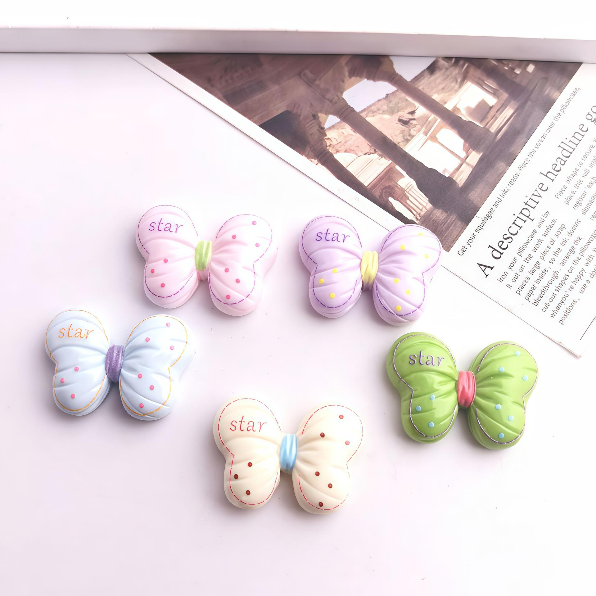 DIY Resin Accessories: Handmade Materials for Crocs, Hats, Patches, Cream Glue, Glossy Bowknot Small Card