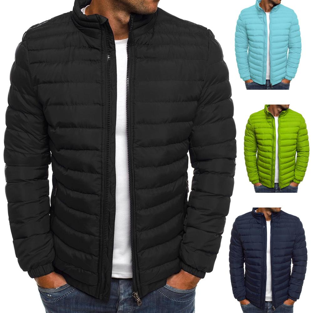 Black Autumn Winter Men Down Jacket Cotton Soft High Quality Man Down Jackets Leisure Male Clothes Coat