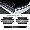 Car Door Sill Protector Sticker Threshold Non-slip Pad Mat For VW GTI Rline Polo Golf 6 7 Passat CC Tiguan Arteon T-ROC Scirocco Zr8