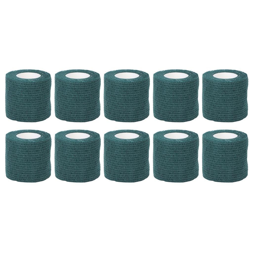 10Pcs Self Adhesive Elastic Bandage Multifunctional Disposable Shockproof Antislip Tattoo Handle Strap