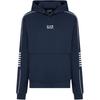 Fw24 Slim Fit Long Sleeve Hooded Sweatshirt Men Sweatshirt Navy-Blue 6DPM06-PJ16Z-1562