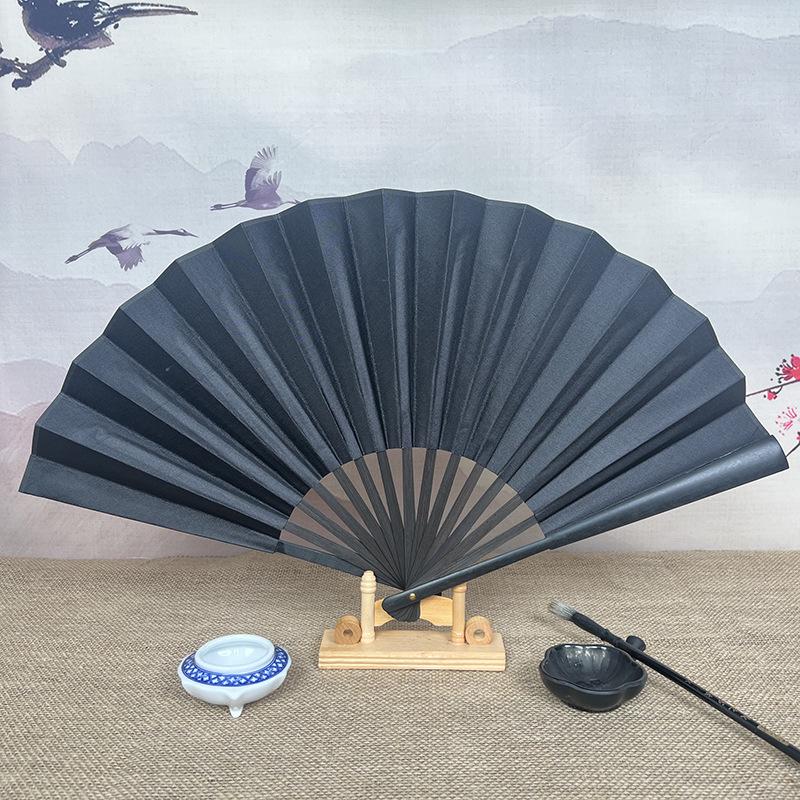 8" & 10" Blank Silk Students' Calligraphy and DIY Folding Fans