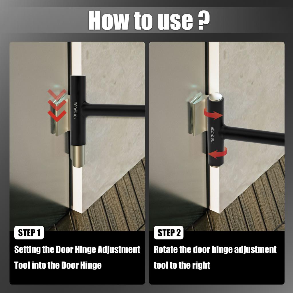 Hinges Gap Adjusting Wrench Alignment Tools Carbon Steel Heavy Duty Hinge Bender Household Bedroom Door Hinge Repair Tools