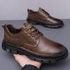 Herrenschuhe Britische Business Casual Lederschuhe Low-Top Workwear Martin Stiefel Trendschuhe Herren Jugend Board Schuhe Herren