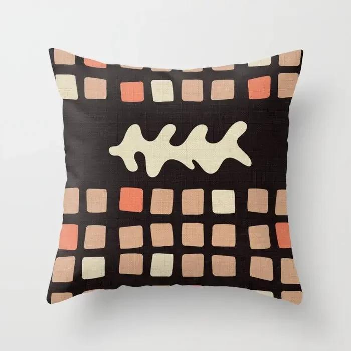 Bedroom Living Room Abstract Pattern Pillowcase Home Decor Sofa Cushion Cover