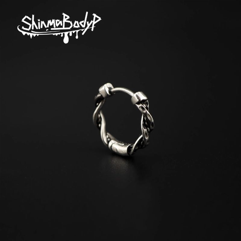 

Shinma Titanium Steel Retro Vine Fashion Minimalist Chain Rod Thickness 1.0mm Single