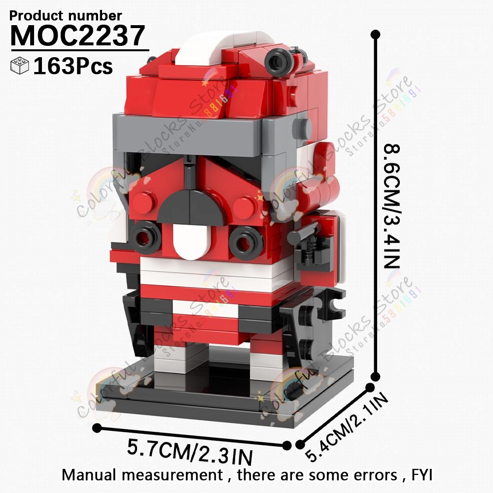 Sci-Fi Movie Series Character Building Blocks Creative Interstellar Soldier Action Figure Model DIY Assembly Brick Toys For Kids