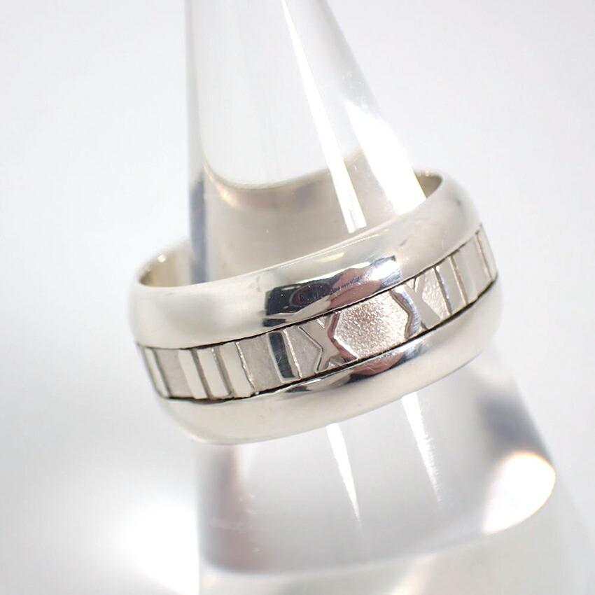 [Gebraucht] TIFFANY/Tiffany 925 Atlas Ring/Nr. 13/g450-29