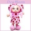 Cute Doll With Hat In Pink And Orange Colors Fruit Clothes Plush Toy For Girls Wholesale Cross-border
