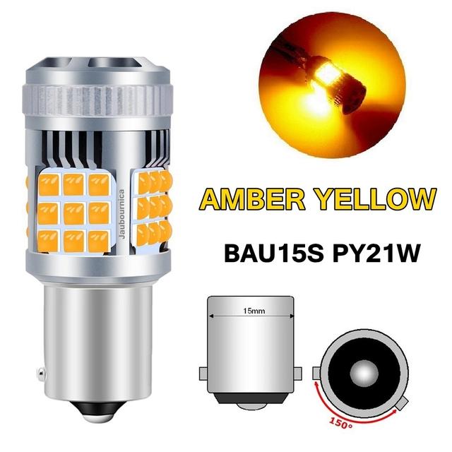 1Piece 1156 P21W BA15S BAU15S 1157 P21/5W BAY15D Super Bright CANBUS LED Bulb Car Brake Light Turn Signals Auto Reverse Lamp