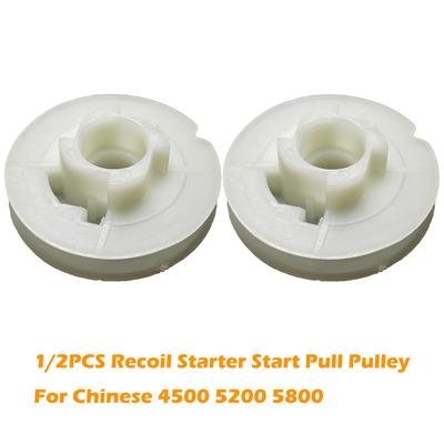 1/2 Stück Seilzugstarter Seilzugrad für Chinesische 4500 5200 5800 Kettensäge Starter Seilzugrad Ersatzteile