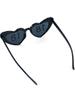 TEMU Black Birthday Party Sunglasses, Unisex Sexy Design 2025.