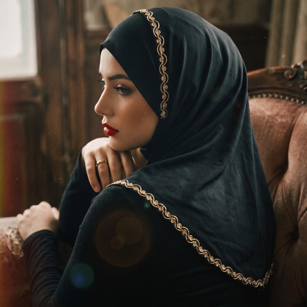 Breathable Hijab Scarf Modal Stretch Underscarf Comfortable Inner Cap Summer