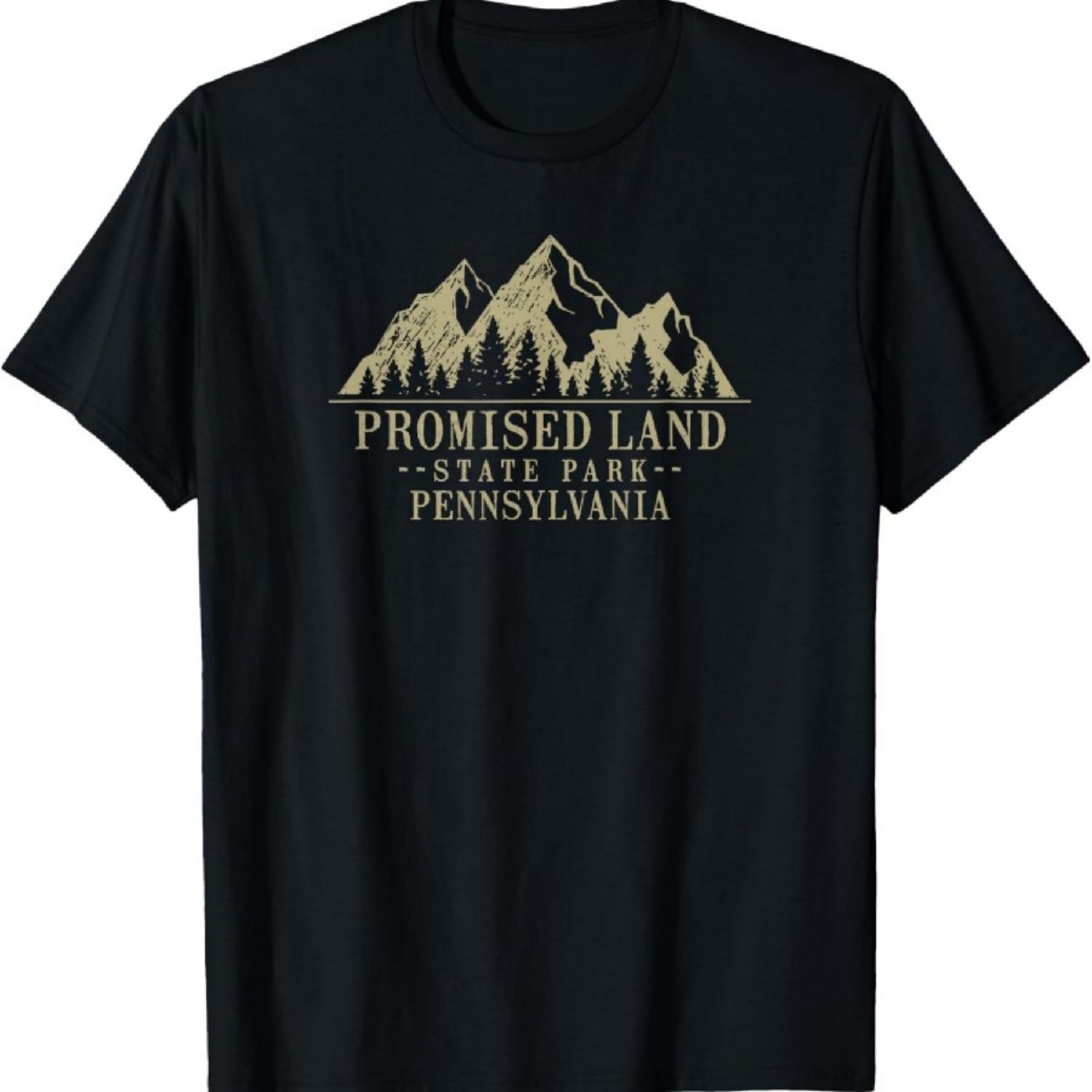 

PENNSYLVANIA PROMISED LAND STATE PARK T-Shirt XXXXXL чёрный