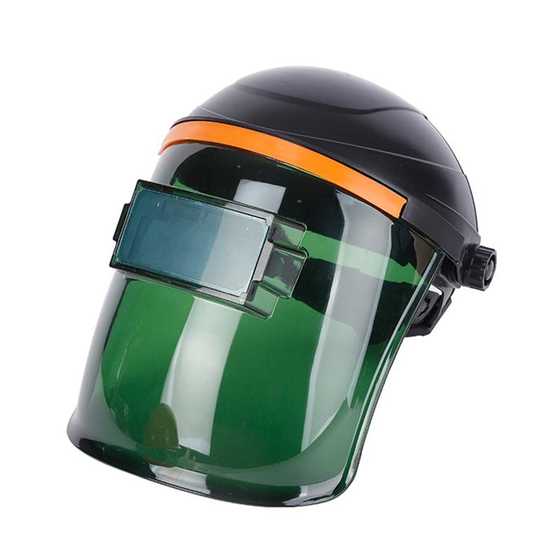 Сварочная маска с креплением на голову, защитная каска для сварки, защитный капюшон для шлифовки, малый/большой смотровой экран, сварочная маска с автоматическим затемнением на солнечной энергии.