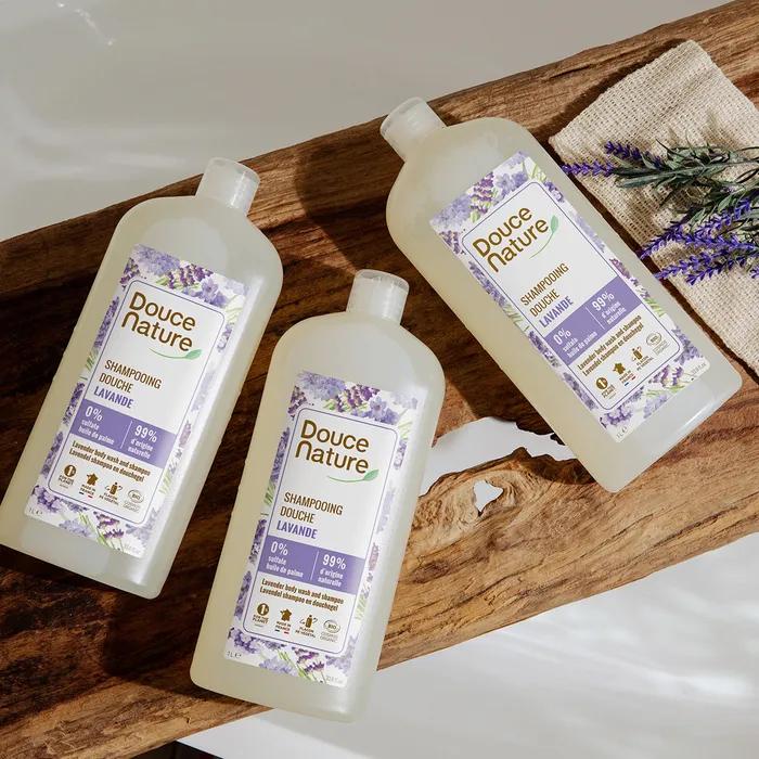 Organic Mildly Acidic Large Capacity Body Wash Lavender 1000ml Pregnant Women Body Wash