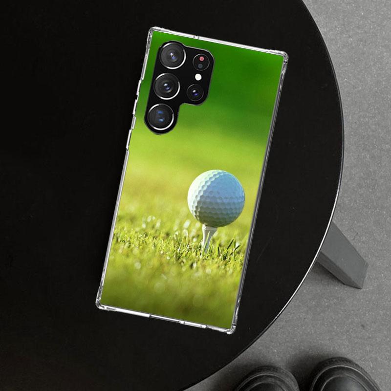 Modern Golf Sports Phone Case Cover for Samsung Galaxy S26 S25 Edge S24 S23 Ultra S22 Plus S21 FE S20 + Art Customized Fundas Ga