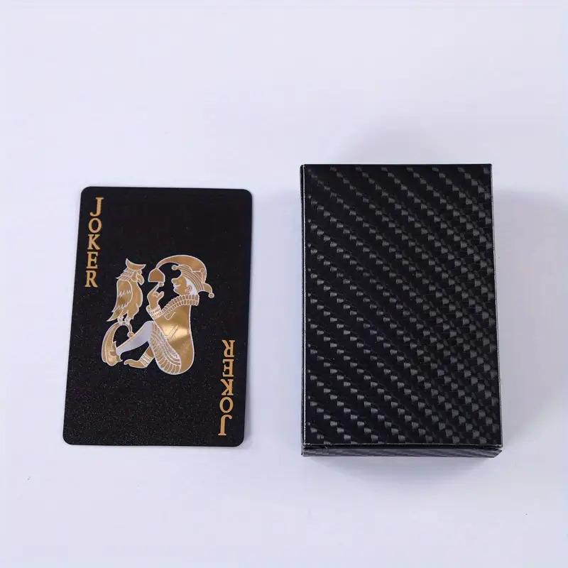 Tear-Resistant High-Quality Playing Card Set With Luxurious Gold-Stamped Heart Design, Comes With A Portable Storage Case. Recommended As A Gift For чёрный