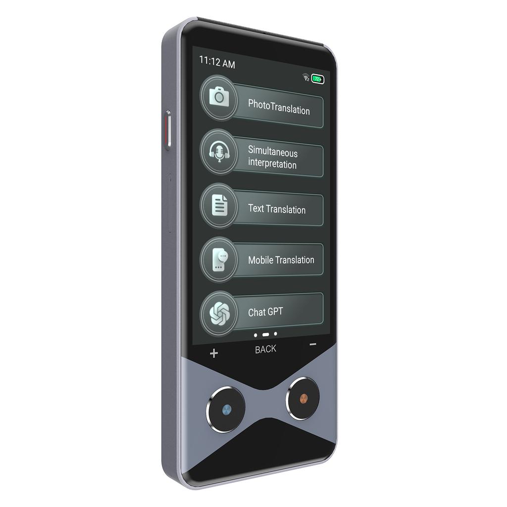 Language Translator Device Real-Time Translation Device Support 137 Languages 3.7    Touchscreen Portable Recording Photo Translator for Travel Busi
