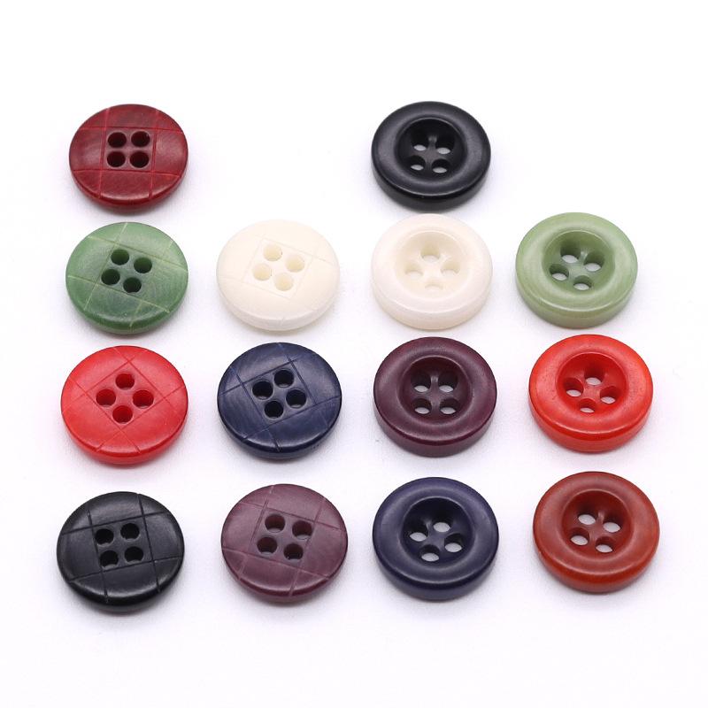 Natural Four-Eye Ivory Fruit Button Button, High-End Men'S And Women'S Shirts, Shirts, Knitted Sweaters, Buttons